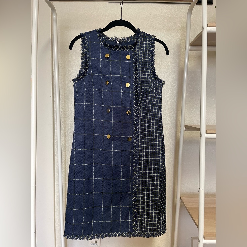 Julia Jordan tweed mini dress